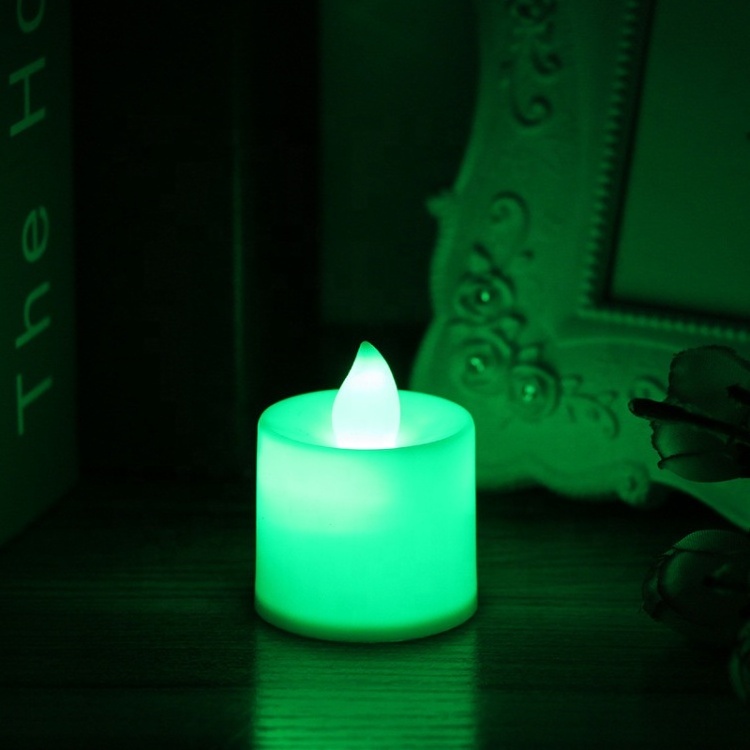 Tea Light Electronic Candle Valentine's Day Creative Gift Wedding Birthday Decoration LED Candle Light