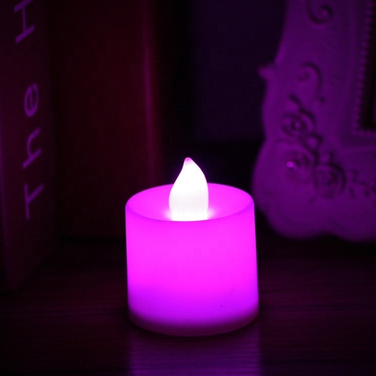 Tea Light Electronic Candle Valentine's Day Creative Gift Wedding Birthday Decoration LED Candle Light