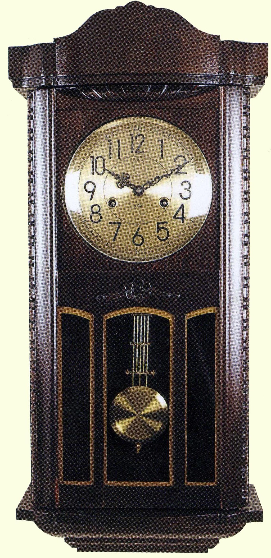 wooden pendulum grandfather clock mechanism