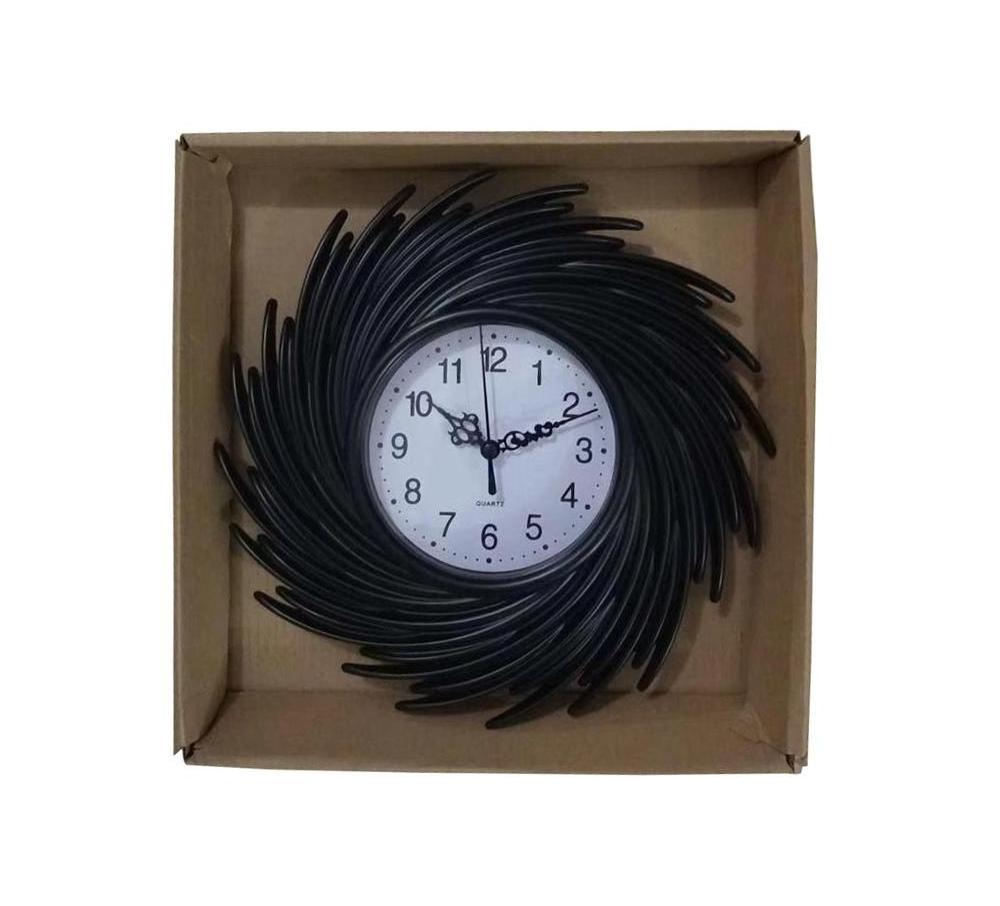 modern light luxury style decorations golden plastic home living room wall clock