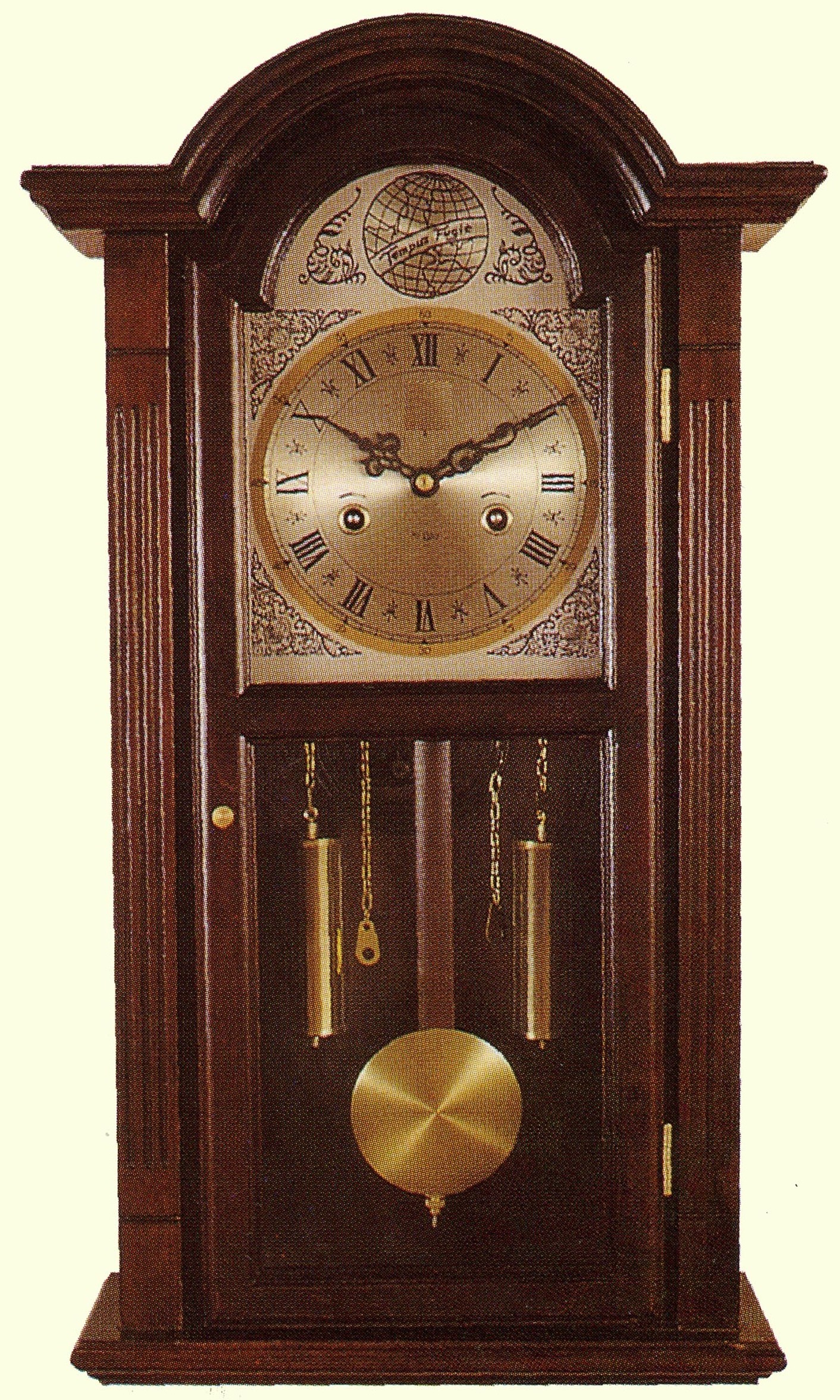 wooden pendulum grandfather clock mechanism