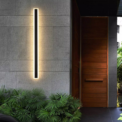 150CM Modern LED Waterproof Strip Linear Wall Lamp Outdoor Indoor Wall Mount Lighting Long Light for Garden Porch Lantern