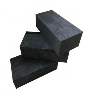 Factory refractory graphite carbon brick price high pure graphite refractory bricks