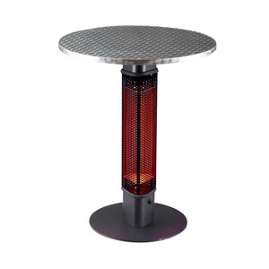 IP54 1500W free standing electric infrared outdoor palor patio heater with table