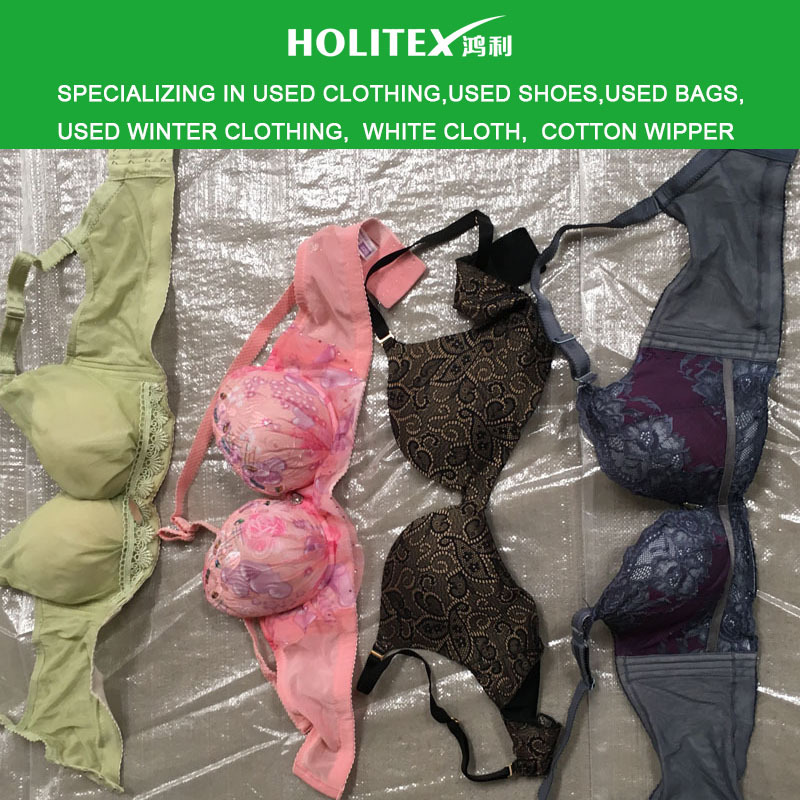 offer good quality used clothes fashion women bra in bulk to African markets