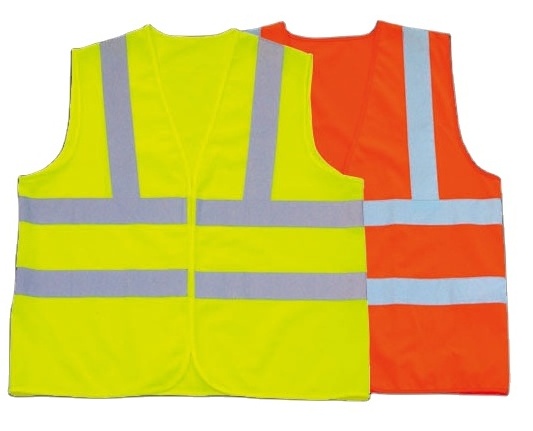 Hot Sale Custom Logo Design Sports Unisex Safety Reflective Vest High Visibility Work Vest For Security