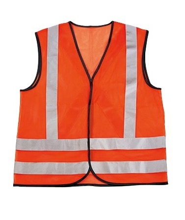 Construction High Visibility Reflective Safety Vest With Logo and Pockets for Man