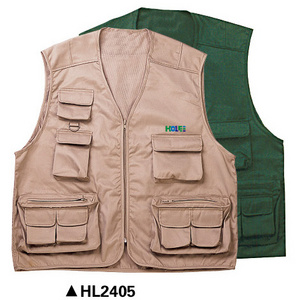 multi pockets hunting vest mens fishing vest