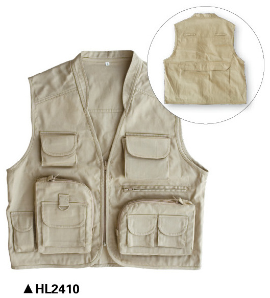 multi pockets hunting vest mens fishing vest