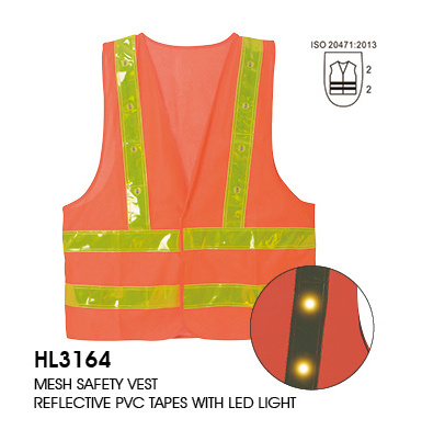 Reflective Running Vest Gear with Pocket  Safety Reflective Vest for Night Cycling Walking Bicycle Reflective Waistcoat Jacket