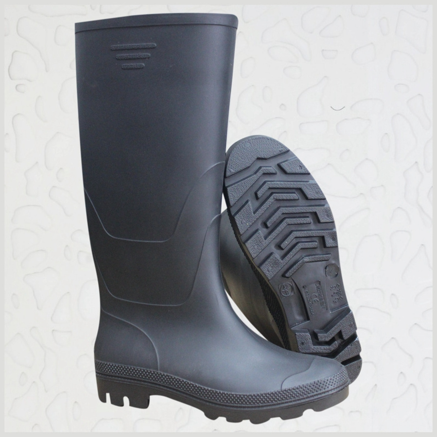 Men women industrial rain boots S5 steel sole steel toe insert safety boots