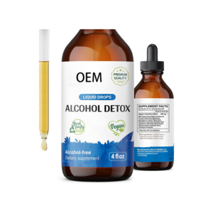 OEM Best Selling Products 2023 Alcohol Detox Supplement Anti Alcohol Complex Liquid Extract with Milk Thistle Tincture