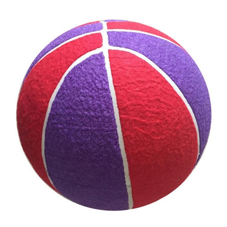 Wholesale Professional Felt Basketball Shape 5 Inch Training Shooting Training Equipment Tennis Ball