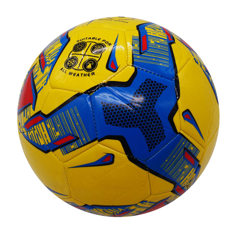 High Quality Custom logo Color Printed Official Football Size 5 Pvc Machine Stitched Football Soccer Balls