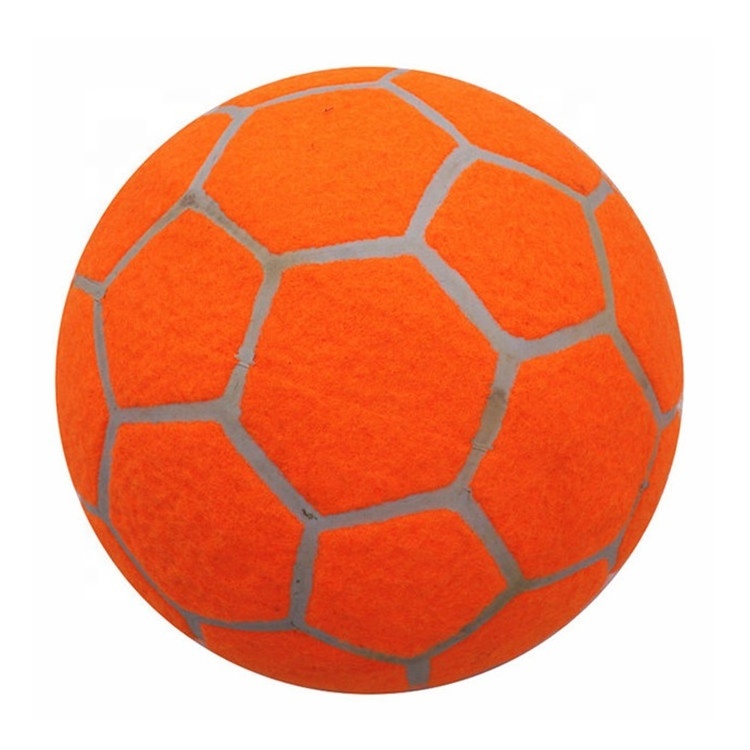 Balones De Futbol Inflatable 7 Inch Felt Custom Logo Ball Football Shape Table Tennis Ball