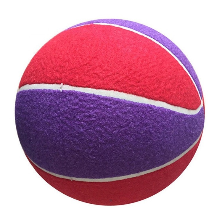 Wholesale Professional Felt Basketball Shape 5 Inch Training Shooting Training Equipment Tennis Ball