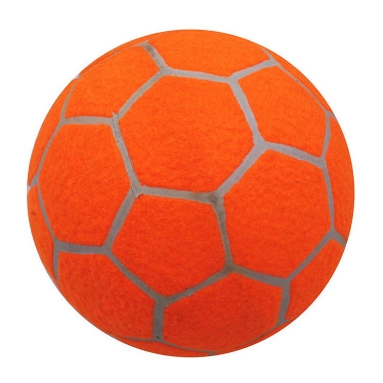 Balones De Futbol Inflatable 7 Inch Felt Custom Logo Ball Football Shape Table Tennis Ball