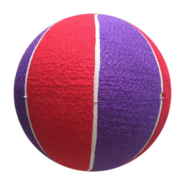 Wholesale Professional Felt Basketball Shape 5 Inch Training Shooting Training Equipment Tennis Ball