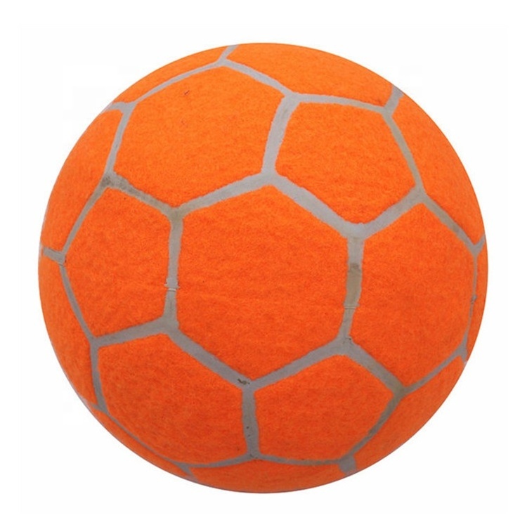 Balones De Futbol Inflatable 7 Inch Felt Custom Logo Ball Football Shape Table Tennis Ball