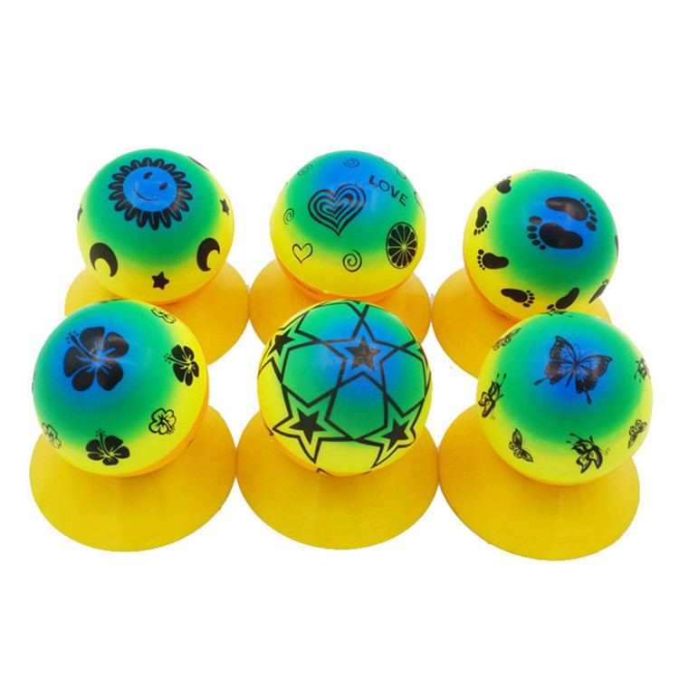 Wholesale Toys Customized Round Rainbow Anti Cheap Stress Ball Pu Stress Ball