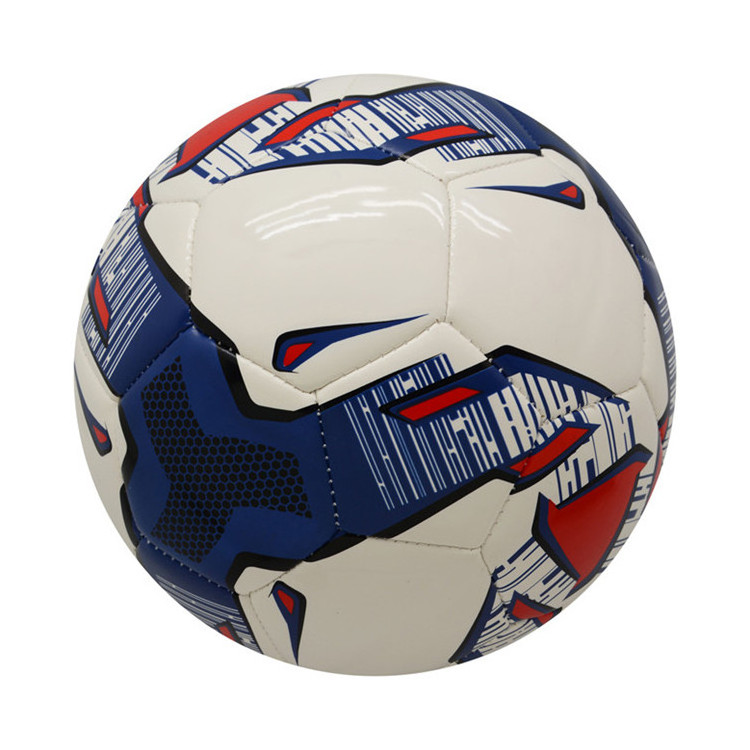 High Quality Custom logo Color Printed Official Football Size 5 Pvc Machine Stitched Football Soccer Balls