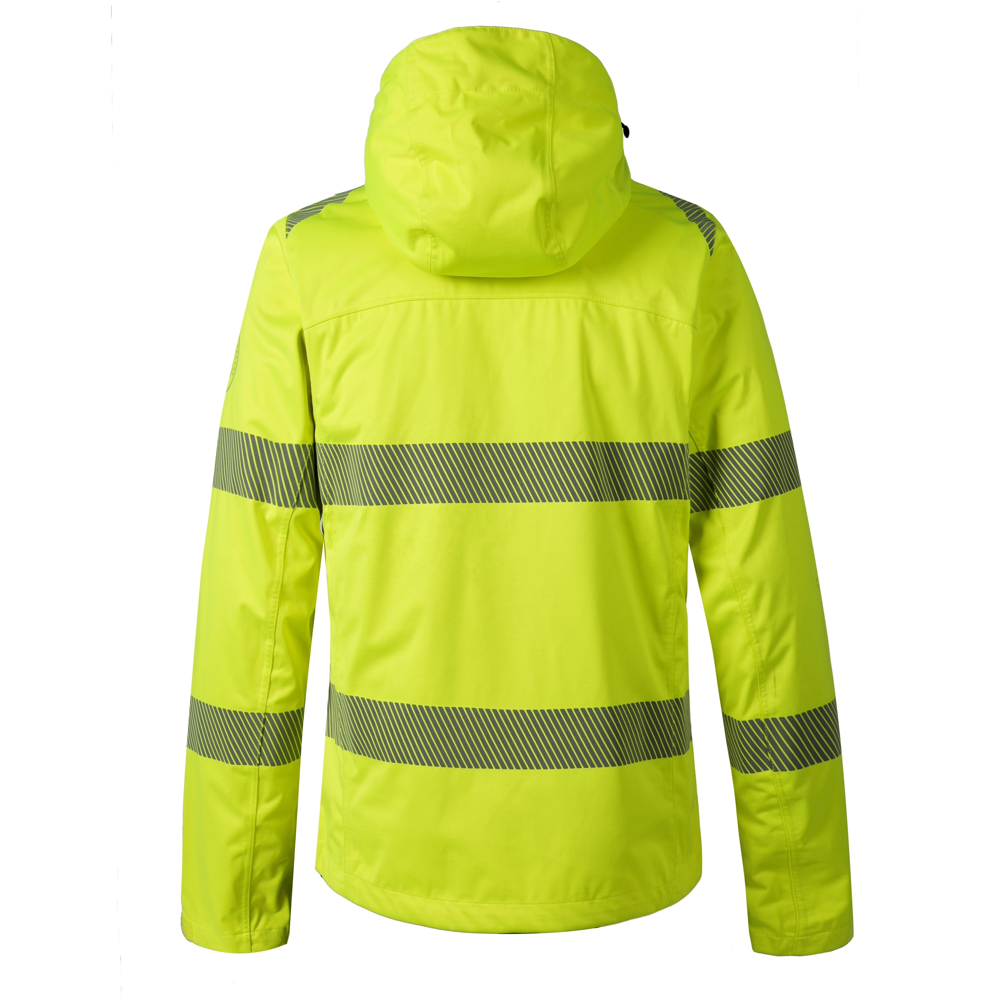 Manufacturer China Factory Sales High Visibility Fluorescent Yellow Softshell Jacket for Increased Safety in Work and Outdoor Activities