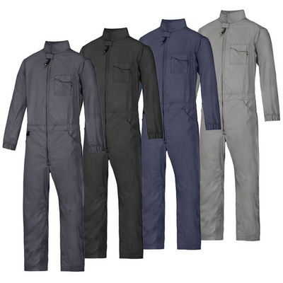 Men's Long Sleeve Coverall Big-Tall Work Jumpsuit Construction Pants