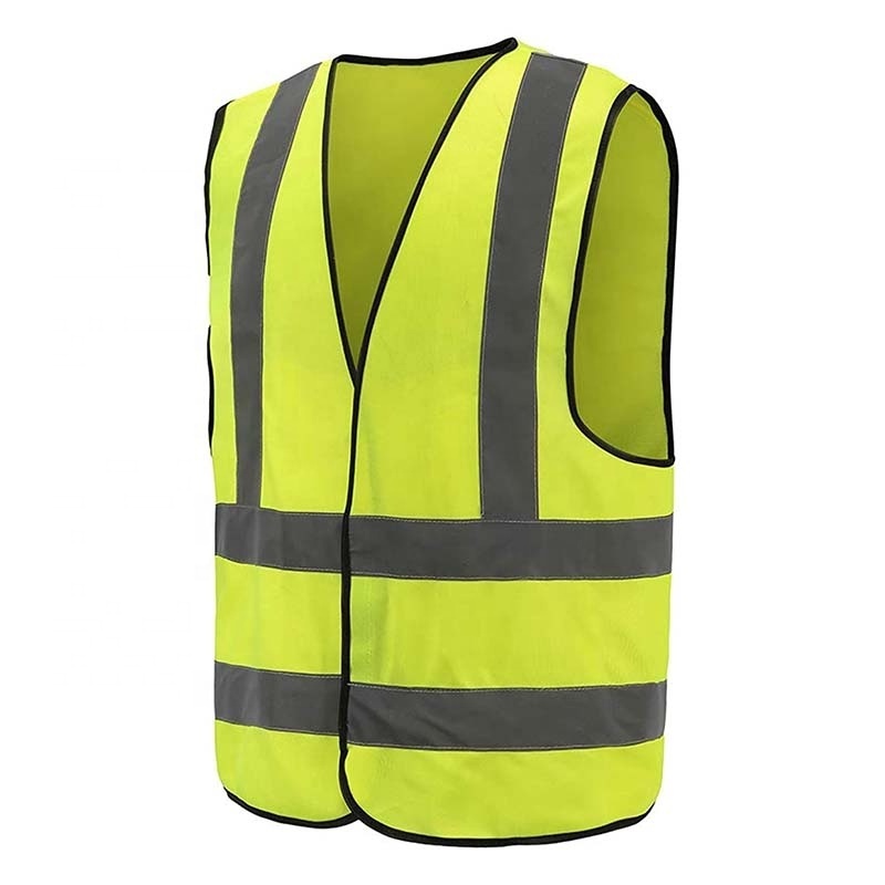 Factory Sales Manufacturer China 12 Colour High Visibility Viz Vest Hi Vis Viz Reflective Safety Vests for Men China Safety Green EMS Vest