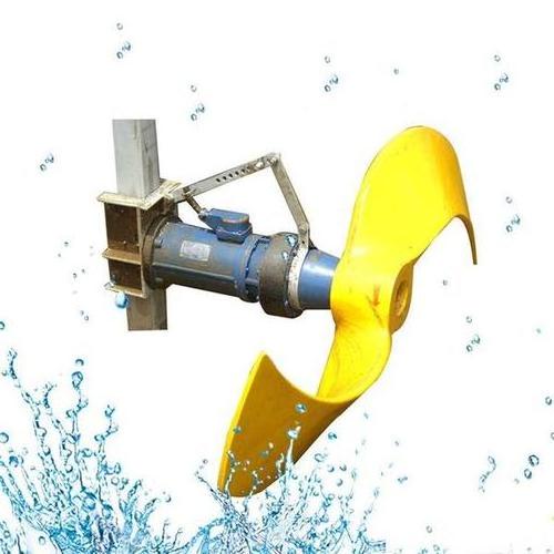 Sewage plant water mixing mixer immersed submersible mixer low speed submersible flow pusher submersible mixer