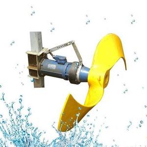 Sewage plant water mixing mixer immersed submersible mixer low speed submersible flow pusher submersible mixer