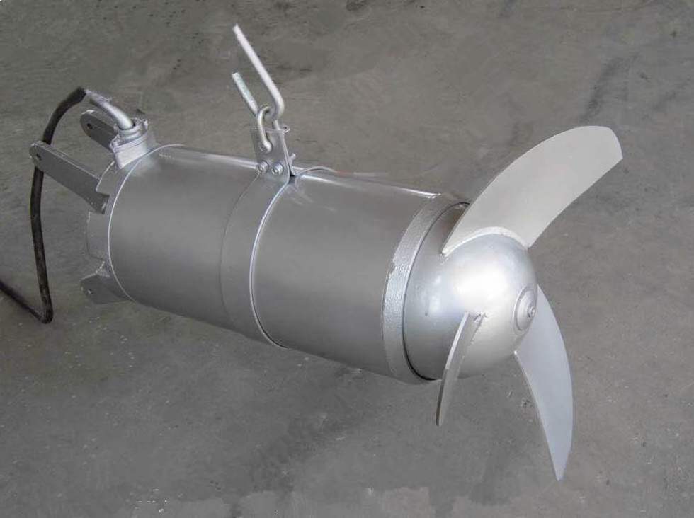 High Quality Horizontal Industrial Submersible Mixer Three Blades Propeller Wastewater Treatment