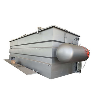 Wastewater treatment dissolved air flotation machine