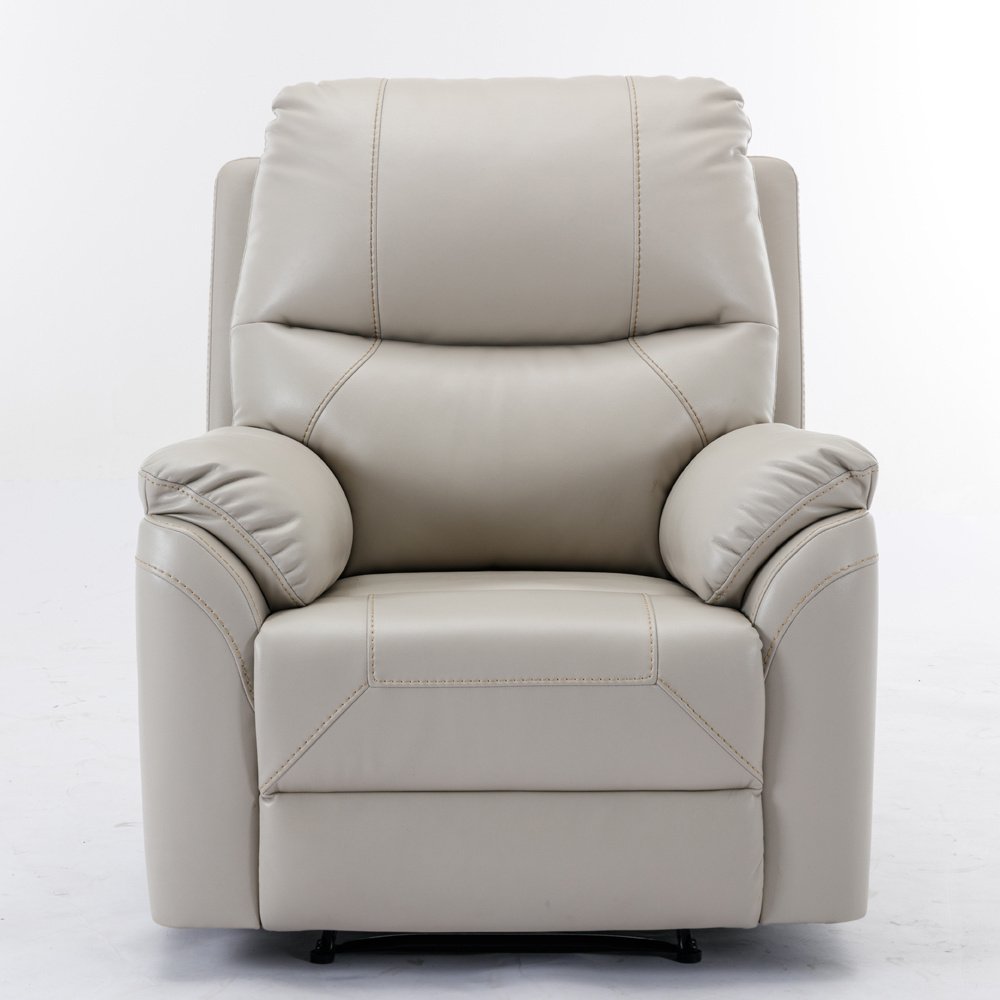 Custom Genuine Leather Lazy Boy Electric Recliner Chair India, European Recliner Chair Living Room Office Furniture