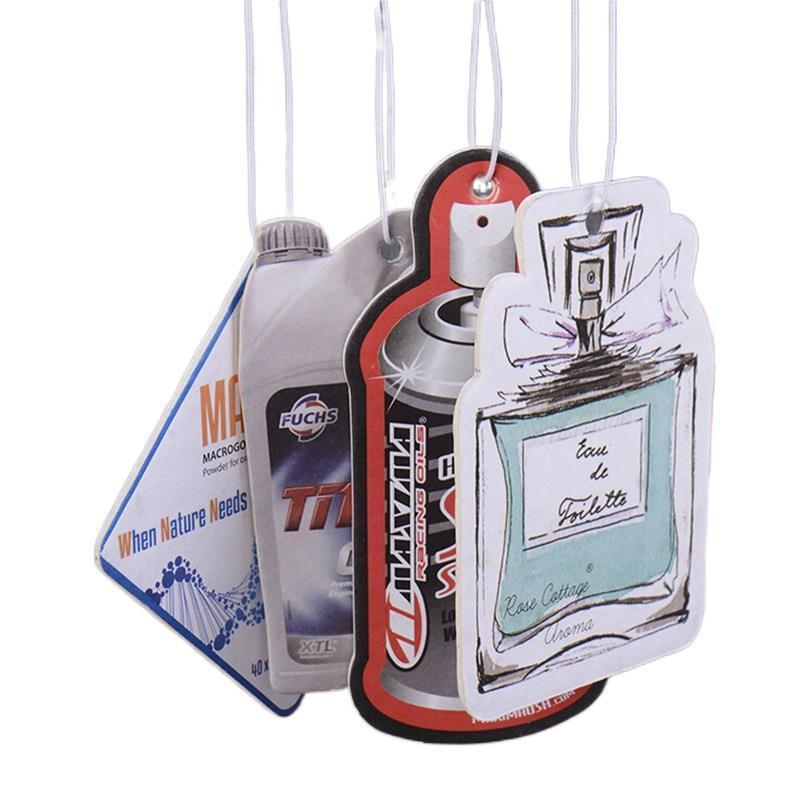 High Quality Different Fragrance  Custom Paper Air Freshener Car