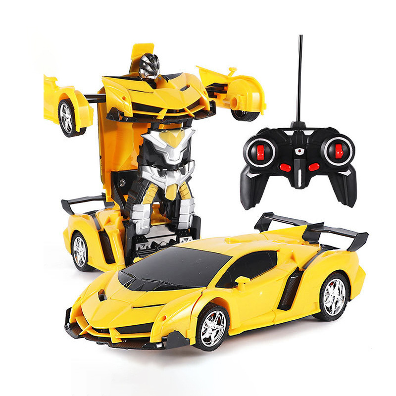 2023 NEW RC Transformation car Cool Deformation Car 2 in 1 Electric RC Robot Vehicle Model Robots Kids Children Toys Gifts Chris