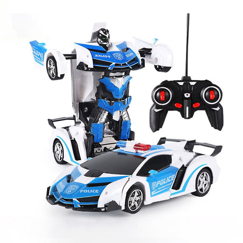 2023 NEW RC Transformation car Cool Deformation Car 2 in 1 Electric RC Robot Vehicle Model Robots Kids Children Toys Gifts Chris