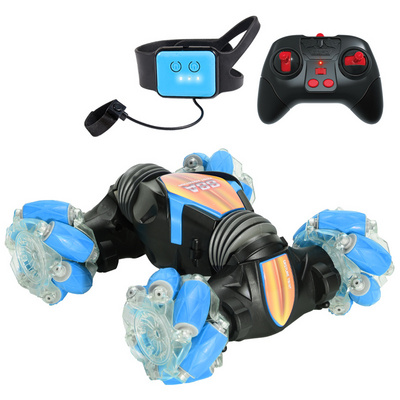 High Quality Double Side 4X4 RC Stunt Car Kids Radio Control Toys Hand Controlled Gesture RC Car With Music And Light