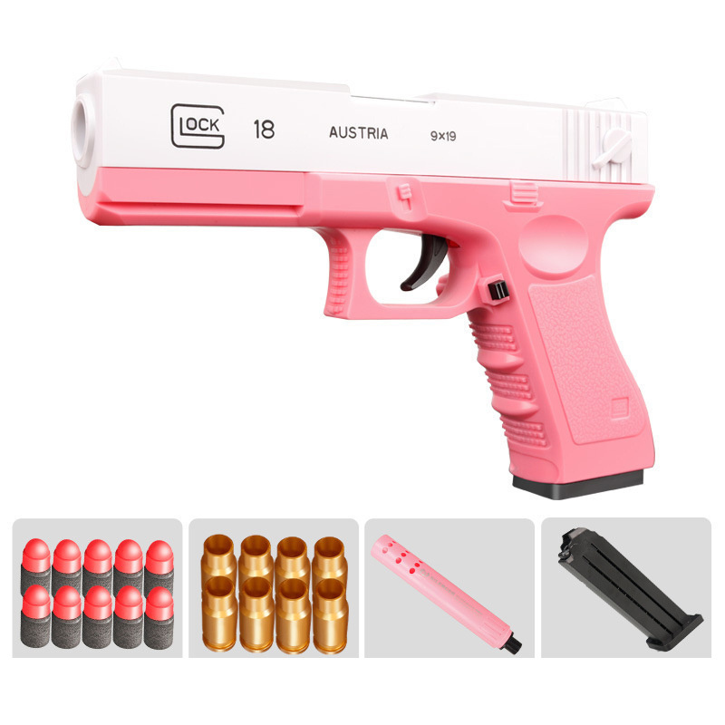 Toy Gun 1911 Shell Ejecting Soft Bullet Toy Gun For Adults Kids Foam Darts Blasters Small Pistol Outdoor Play Toys