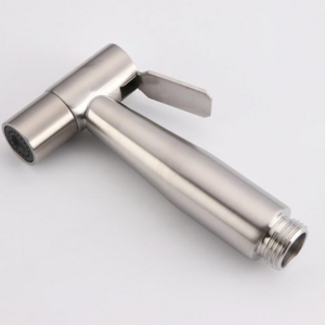 Holmine Stainless Steel Bathroom Toilet Hand-held Booster Spray Gun Saving Water Bathroom Accessories