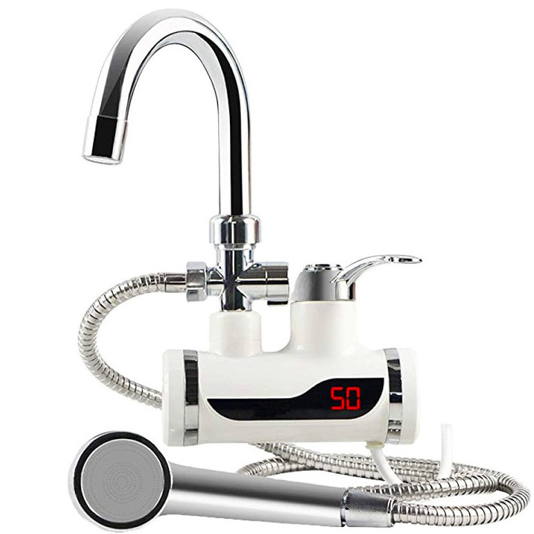 Holmine High Quality Heating Water Tap Plastic Portable Electric Faucet Heater