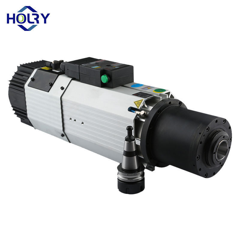 CNC iso 30 spindle motor suppliers ATC  9KW 12000/24000rpm 220v 380v high speed cnc router spindle motor for cnc