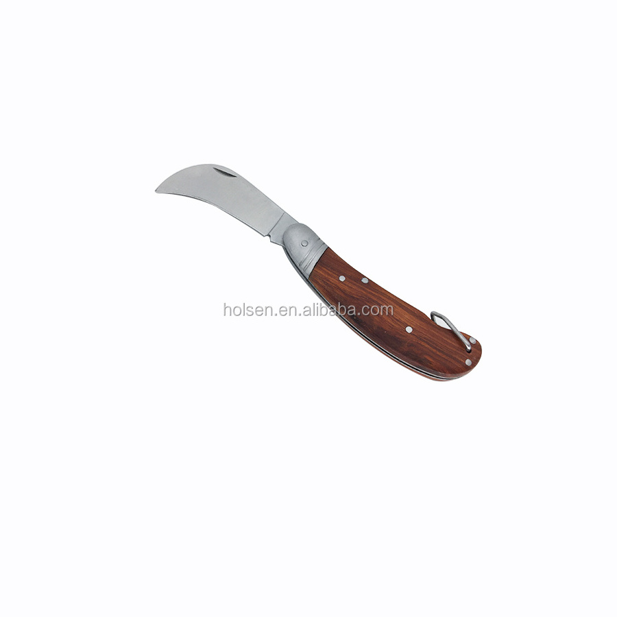 HOLSEN Garden stainless steel  professional grafting pocket knife