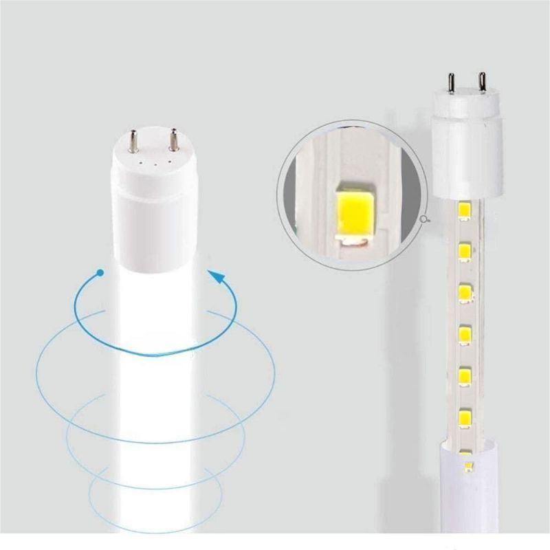 OEM ODM T8 120cm Tube Lamp 9/12/15/17/18/20w Flicker Free Led Glass Tube Light For Station