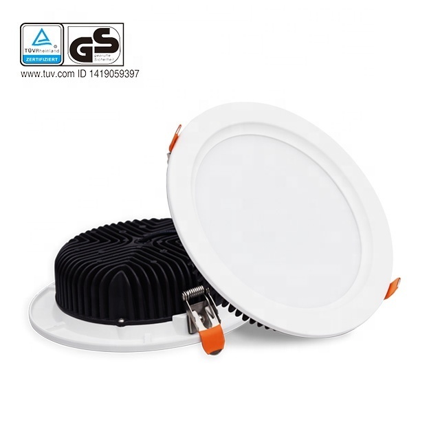 5 years warranty 120lmw 30W 36W 6 inch 8 inch LED ceiling downlight