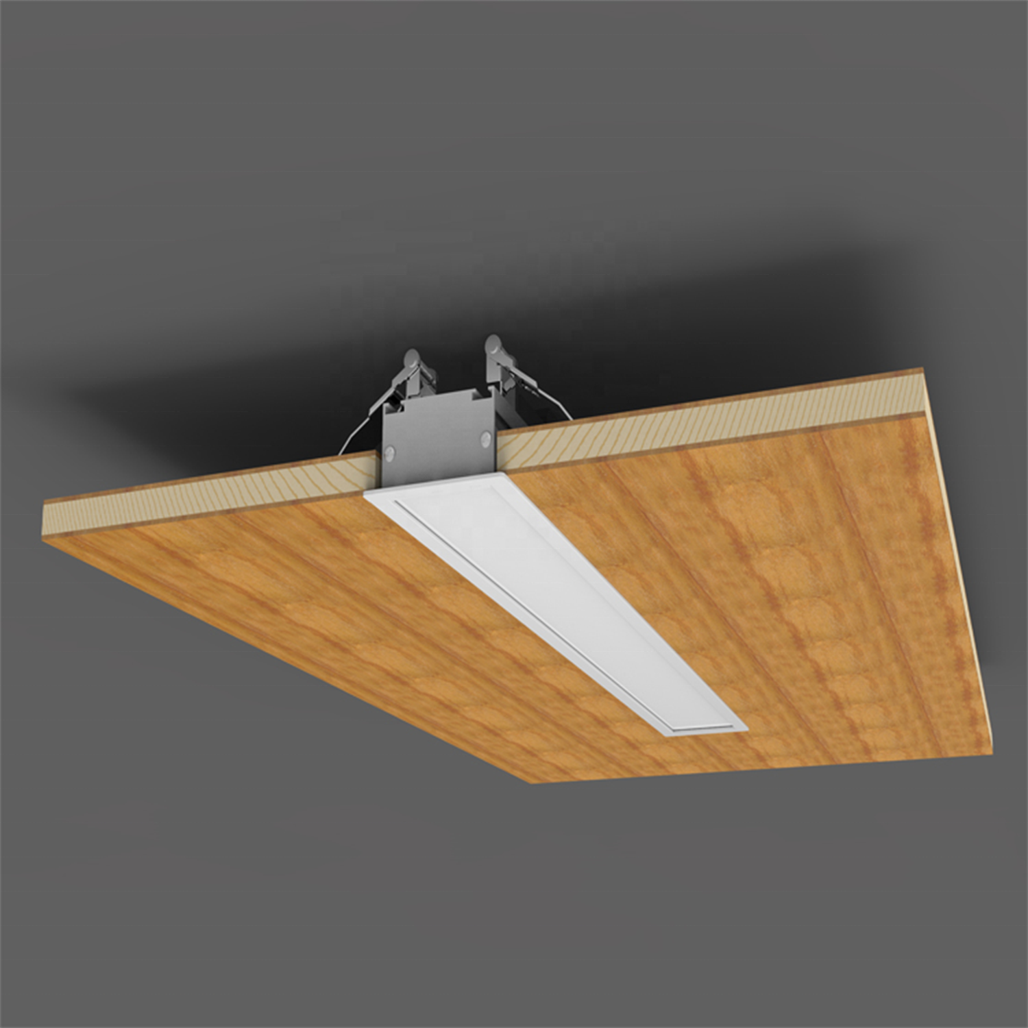 Holux Ceiling Surface Linear Light Suspended Mounted Honeycomb Louver Lampshade Super Market Office Ip20 Led Batten