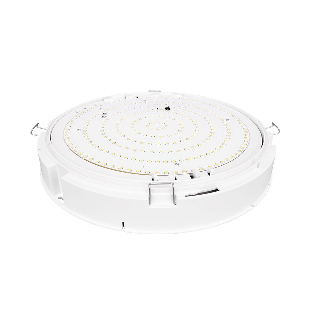 Holux 21w 3000k 4000k Ce Rohs 2 Cct Adjustable Ip66 Ik10 Lights Outdoor Surface Mounted Ceiling Mount Lights Modern Ceiling Led