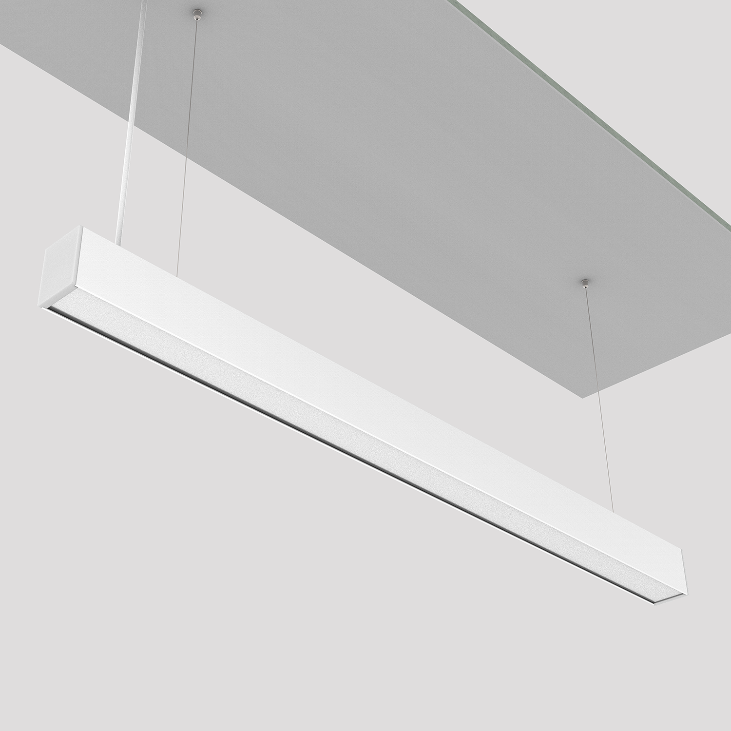 Fast delivery 1200mm 1500mm 24w dimmable led pendant light fixture linear for office