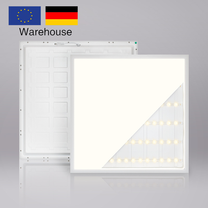 ENEC CE RoHS Stock In Germany Recessed Led Panel 62x62 60x60 180lm/W 3000-6500K Led Flat Panel Light For Office