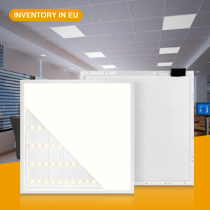 Stock In Germany 24w 36w 40w 180lm/W 3000-6500K Slim Square Flat 60x60 600x600 Led Panel Light For Office Lighting