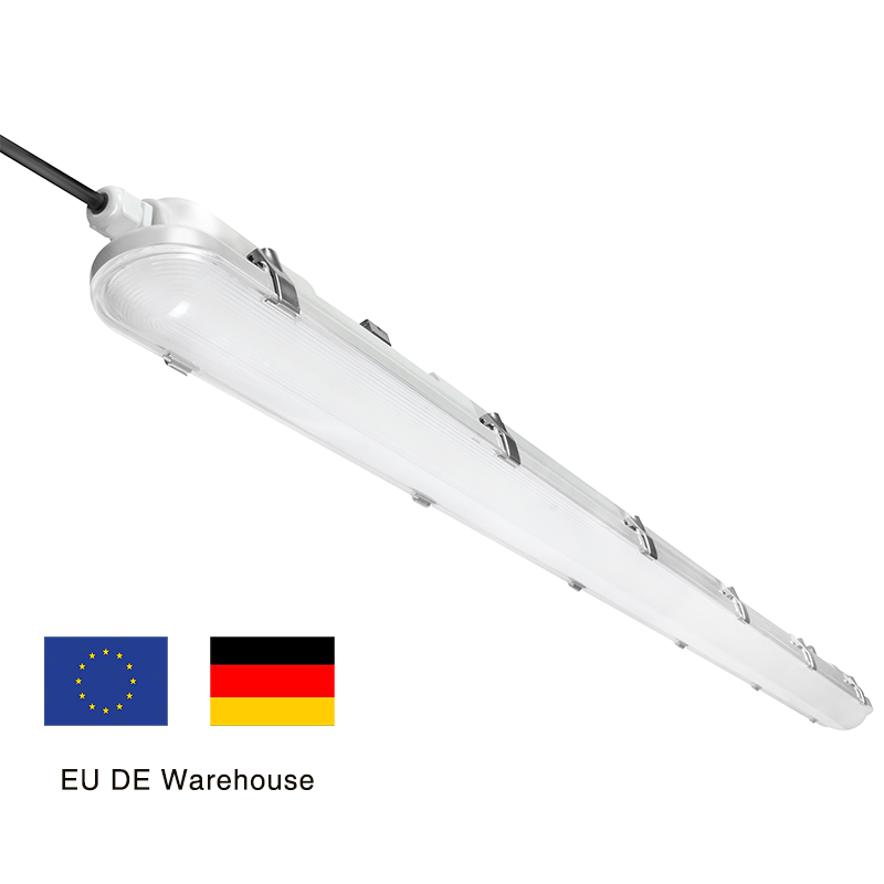 OEM ODM Service Anti-glare IP66 IK08 150LM/W Commercial LED triproof light fixture for office